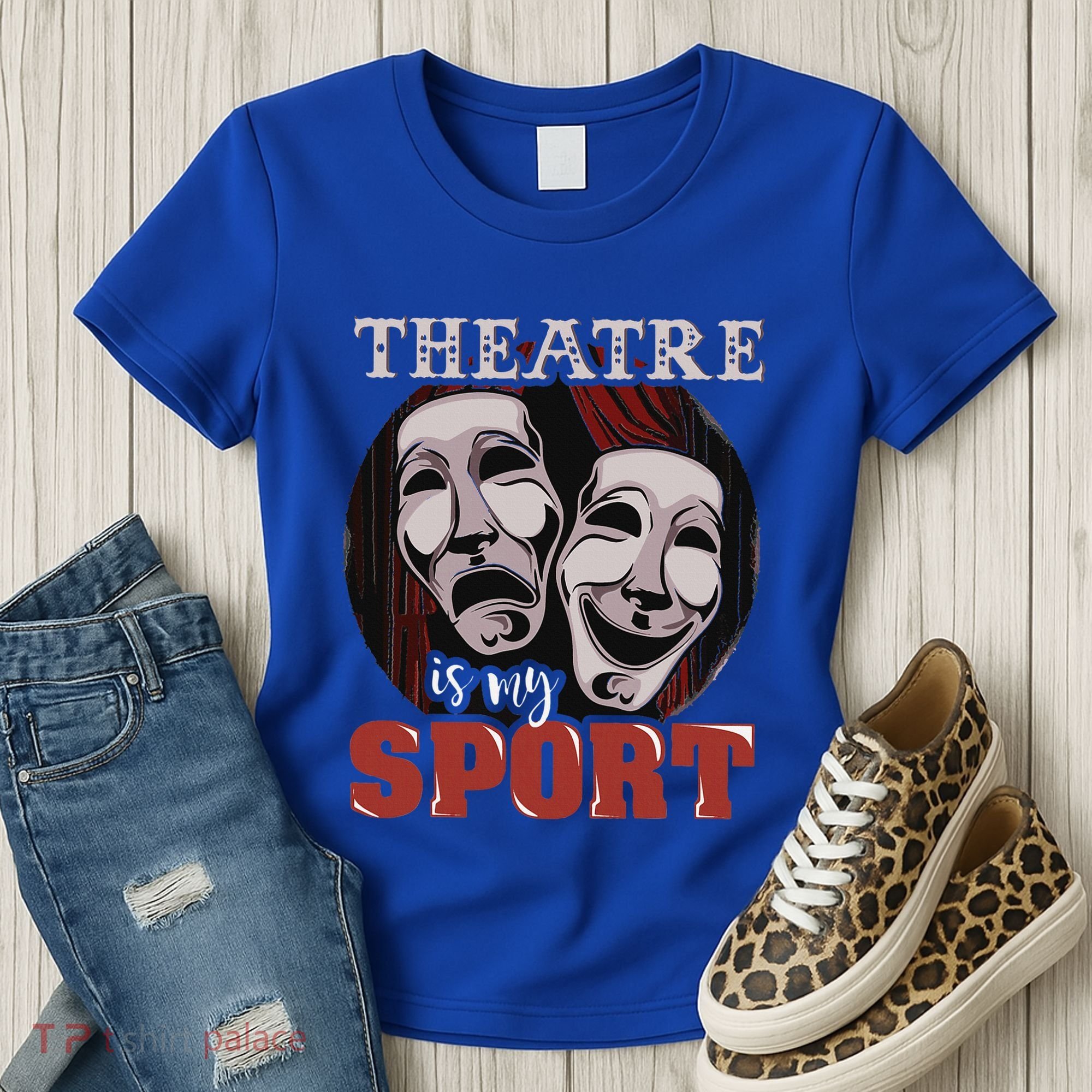 Theatre Is My Sport Musical Actor Gift Women's T-Shirt
