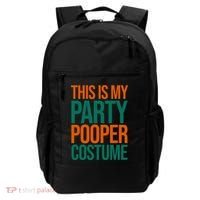 This Is My Party Pooper Costume Backpack thumb 0
