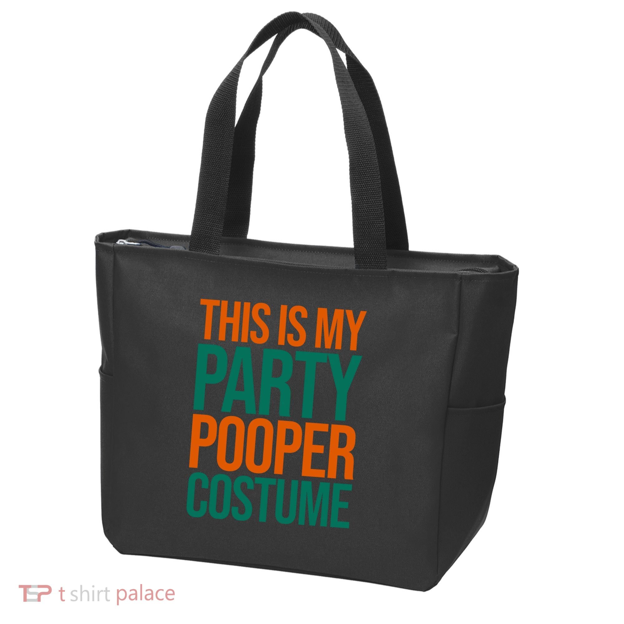 This Is My Party Pooper Costume Tote Bag