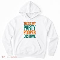 This Is My Party Pooper Costume Hoodie thumb 0