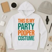 This Is My Party Pooper Costume Hoodie thumb 3