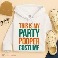 This Is My Party Pooper Costume Hoodie thumb 4