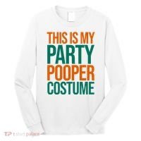 This Is My Party Pooper Costume Long Sleeve Shirt thumb 0