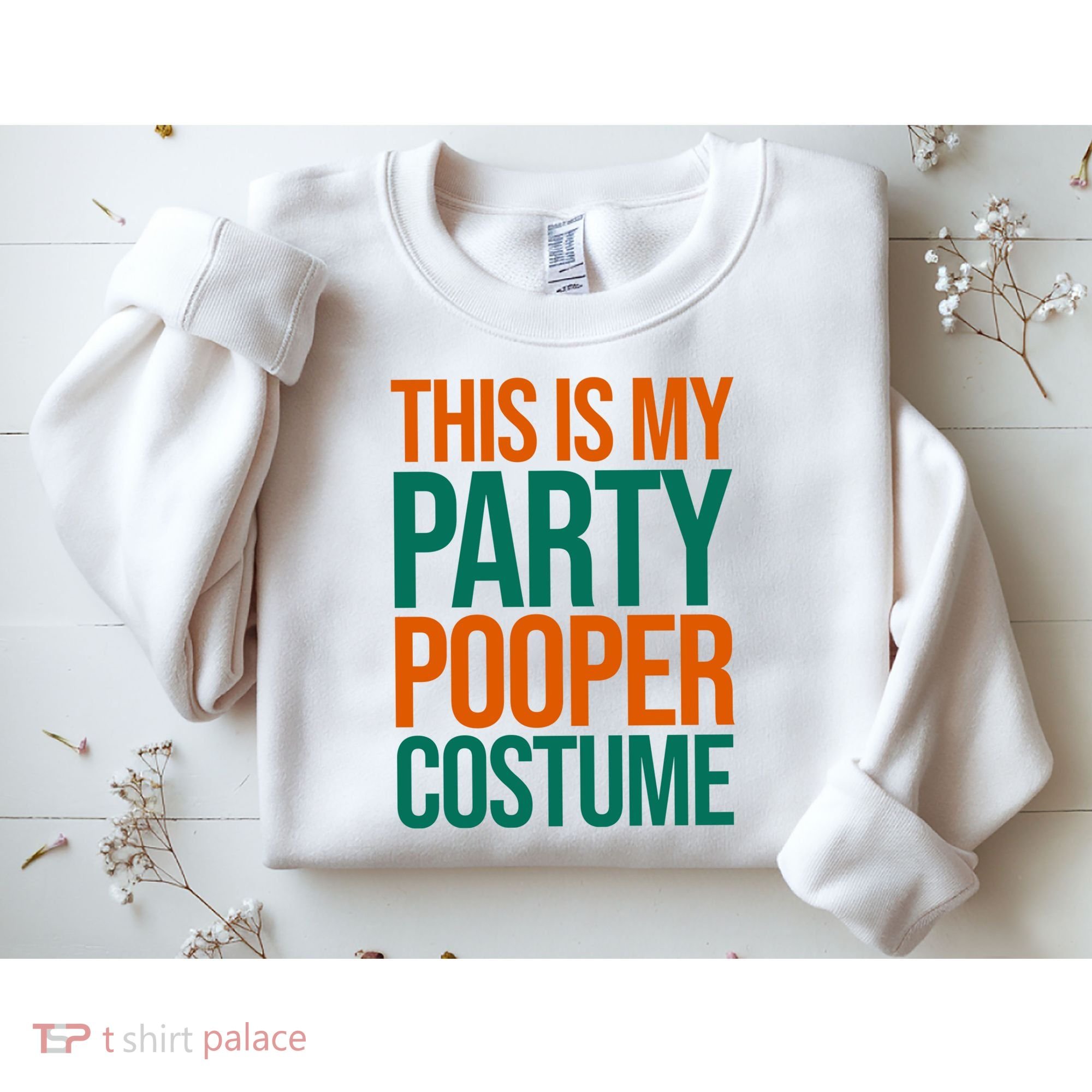 This Is My Party Pooper Costume Sweatshirt