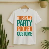 This Is My Party Pooper Costume T-Shirt thumb 2