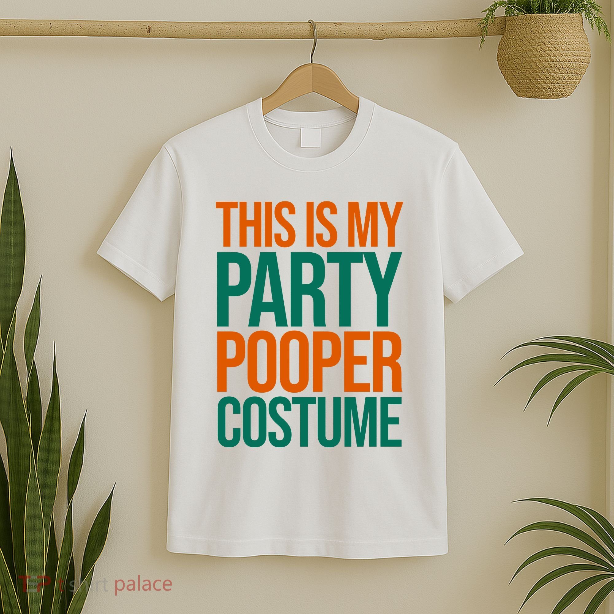 This Is My Party Pooper Costume T-Shirt