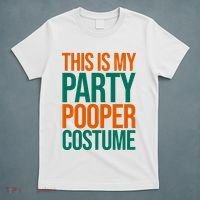 This Is My Party Pooper Costume T-Shirt thumb 5