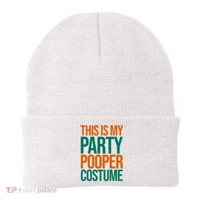This Is My Party Pooper Costume Beanie