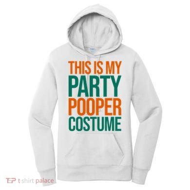 This Is My Party Pooper Costume Women's Hoodie