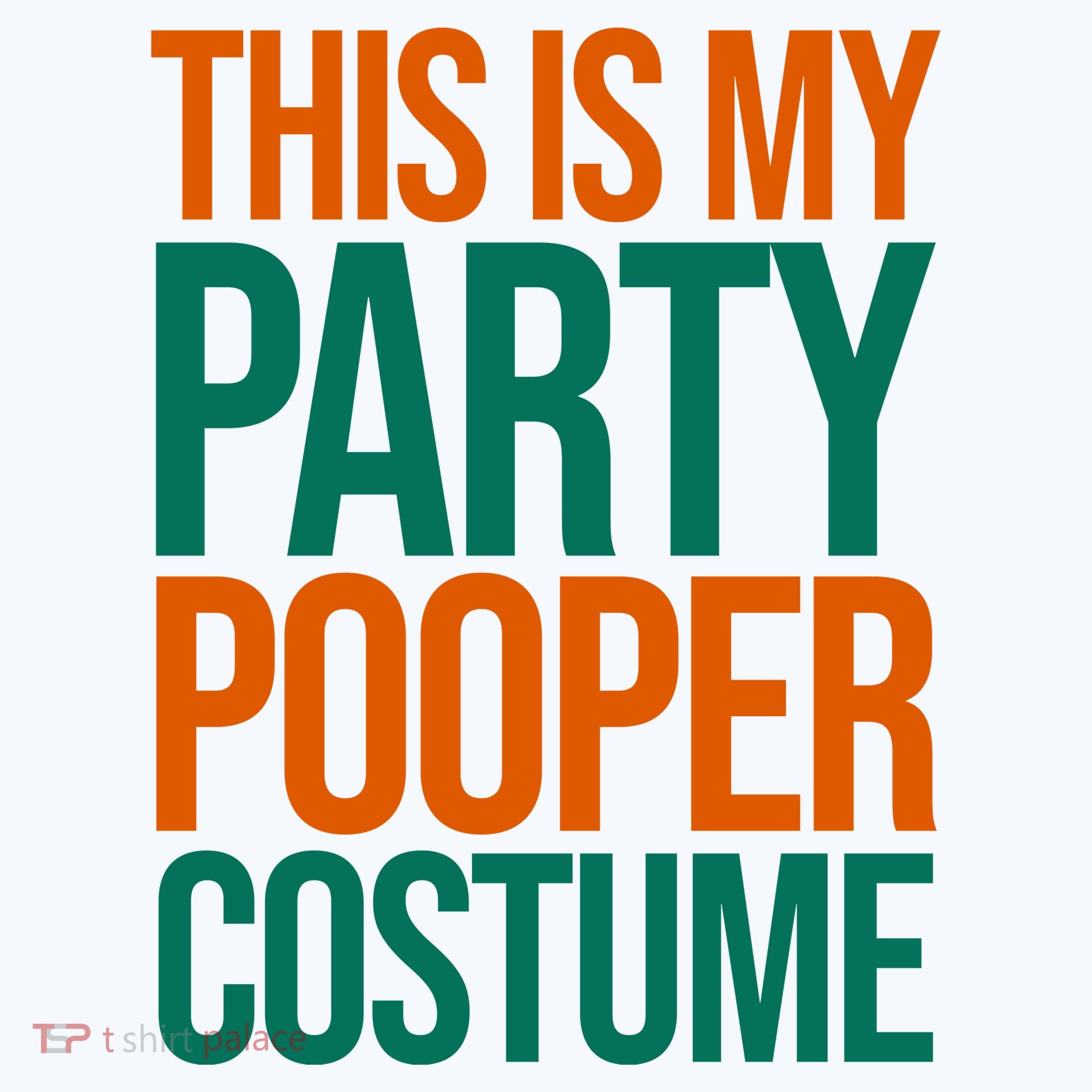 This Is My Party Pooper Costume Tumbler