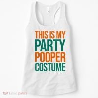 This Is My Party Pooper Costume Women's Tank Top thumb 0