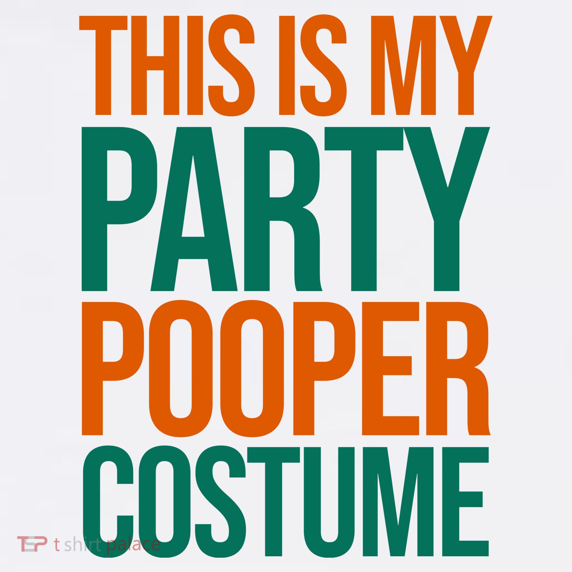This Is My Party Pooper Costume Hat