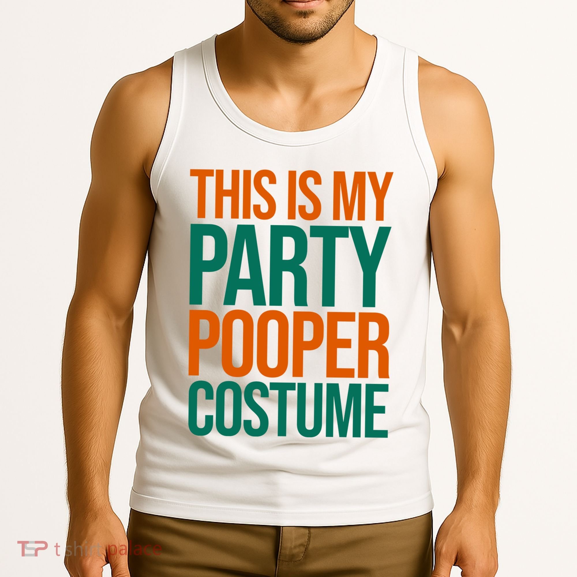 This Is My Party Pooper Costume Tank Top