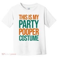 This Is My Party Pooper Costume Toddler T-Shirt thumb 0