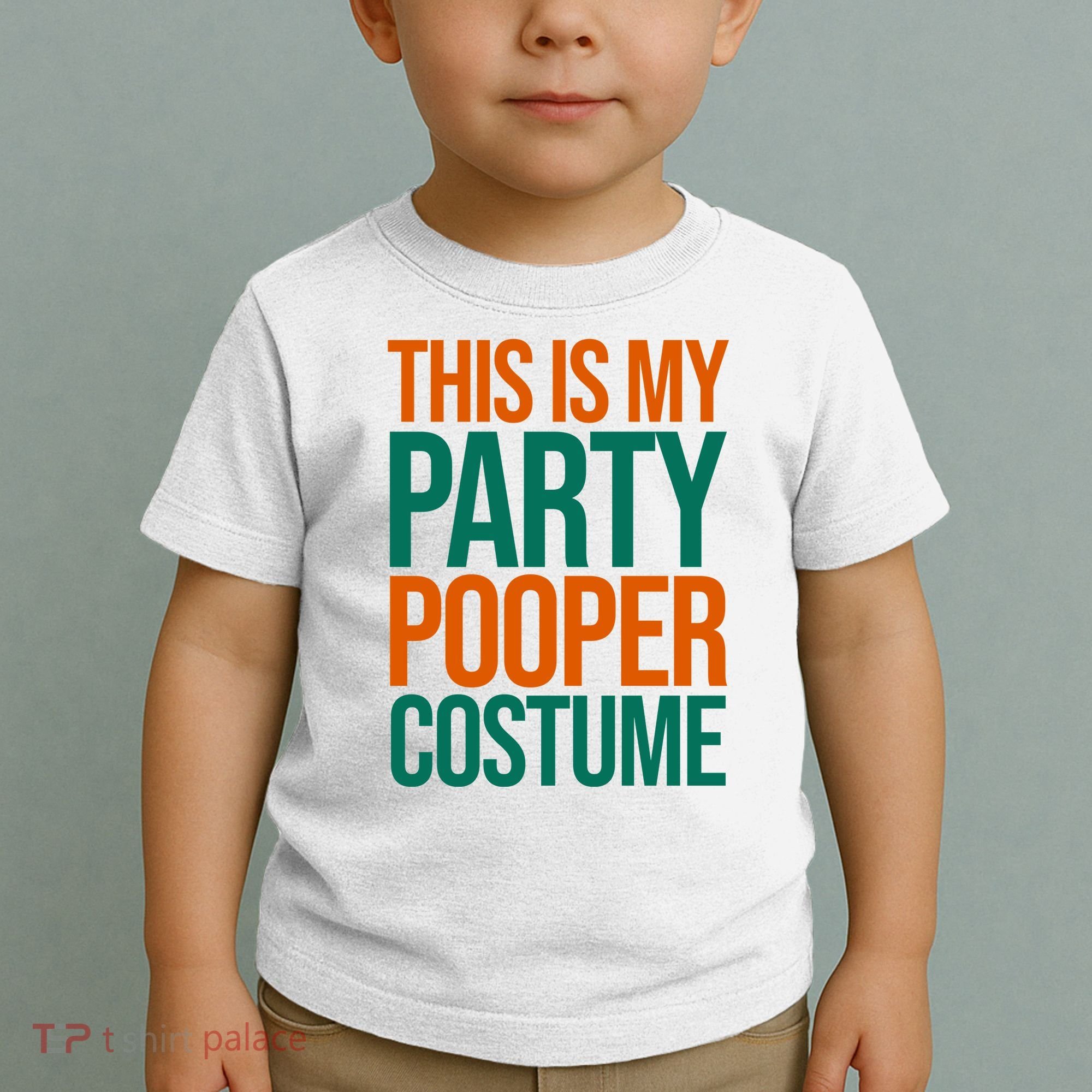 This Is My Party Pooper Costume Toddler T-Shirt