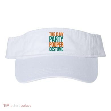 This Is My Party Pooper Costume Visor