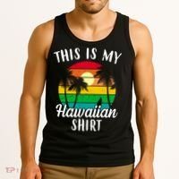 This Is My Hawaiian Shirt Tank Top thumb 3