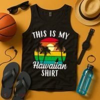 This Is My Hawaiian Shirt Tank Top thumb 4