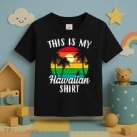 This Is My Hawaiian Shirt Toddler T-Shirt thumb 3