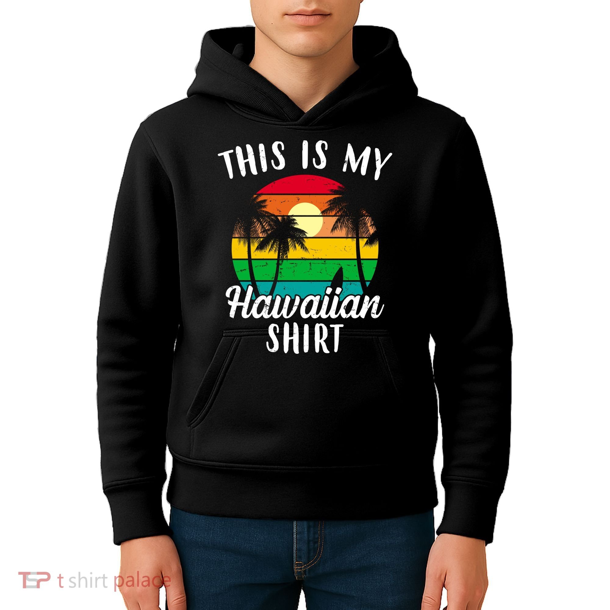 This Is My Hawaiian Shirt Kids Hoodie