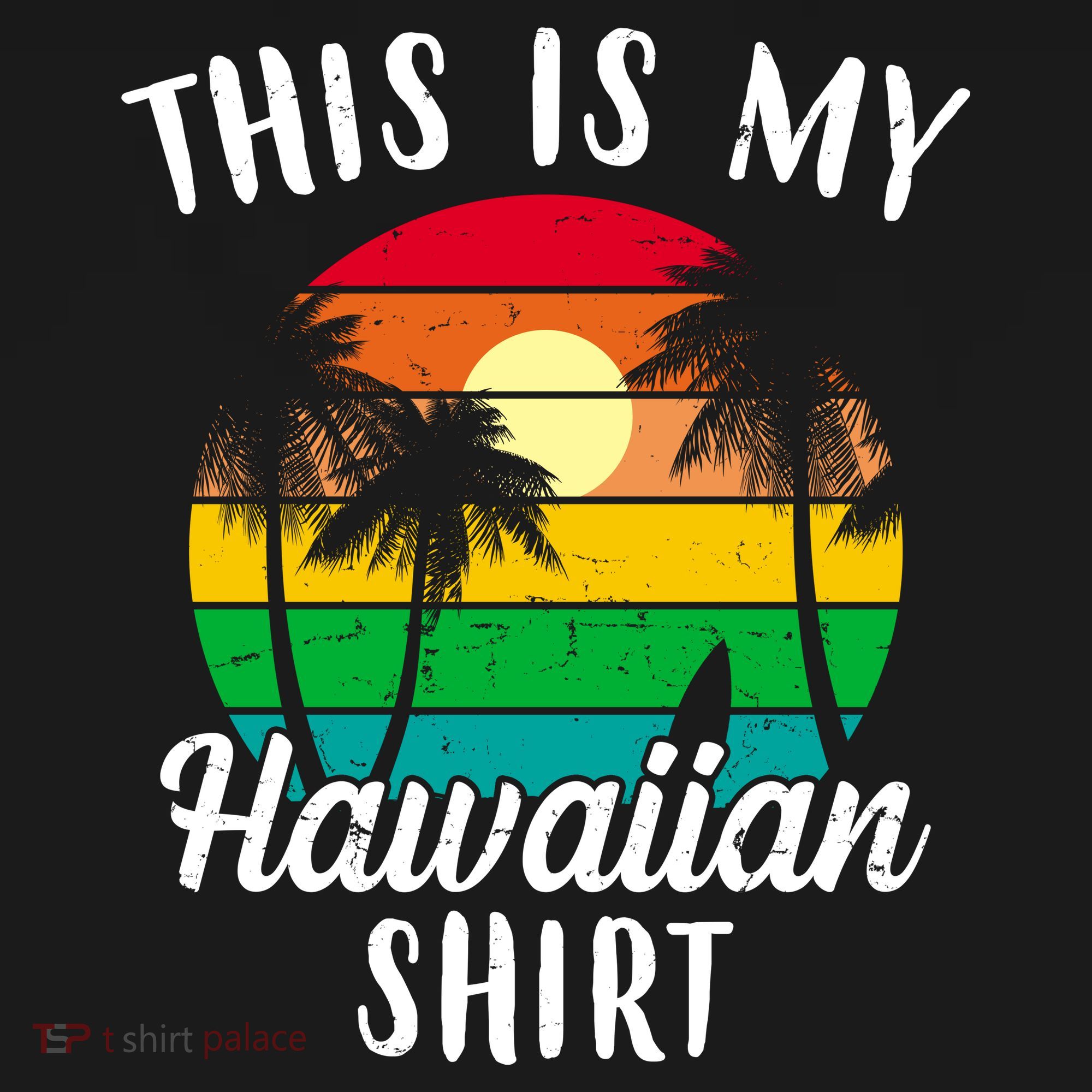 This Is My Hawaiian Shirt Kids Long Sleeve Shirt