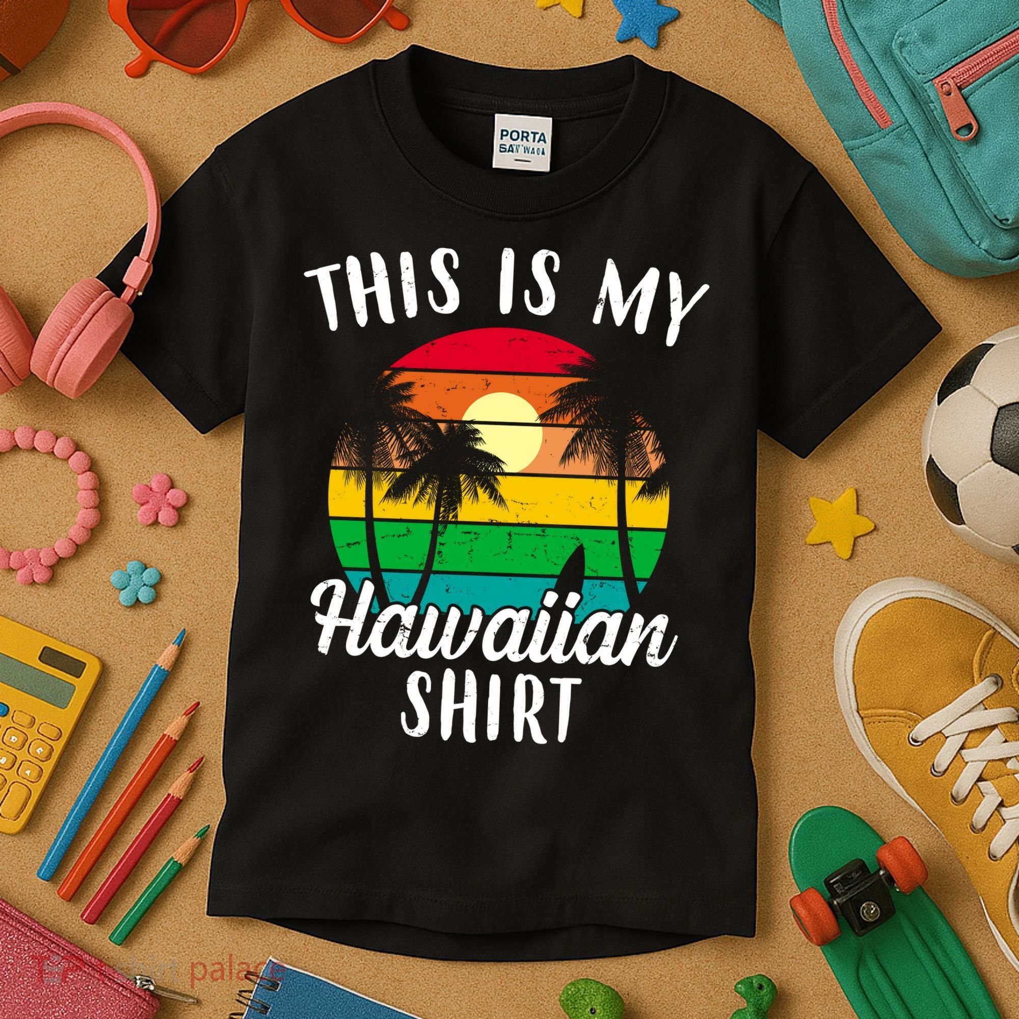 This Is My Hawaiian Shirt Kids T-Shirt