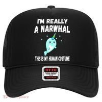 This Is My Human Costume Cute Gift I'm Really A Narwhal Funny Gift Hat thumb 0