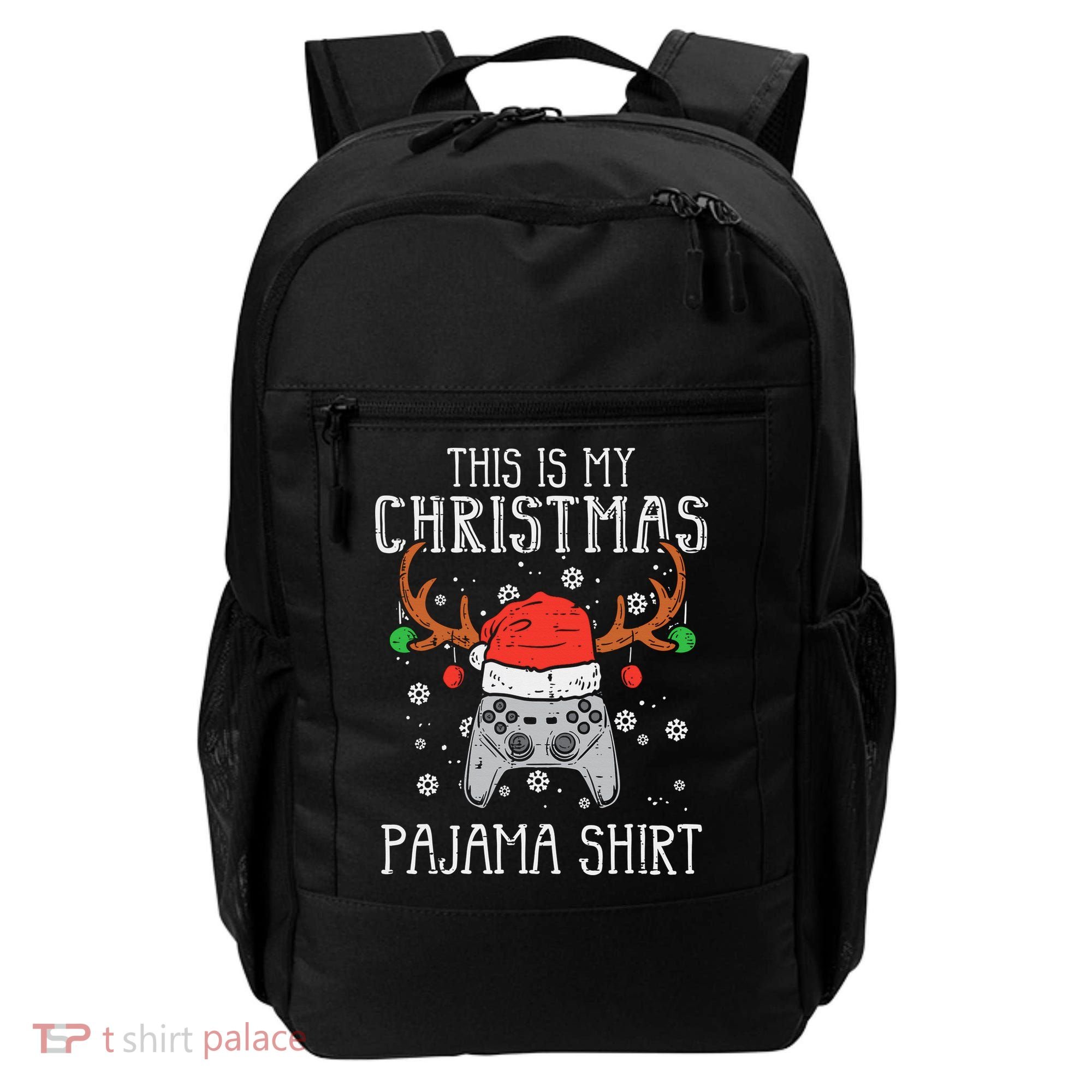 This Is My Christmas Shirt Gamer Xmas Backpack
