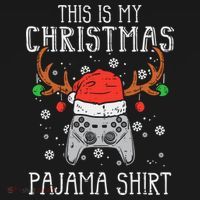 This Is My Christmas Shirt Gamer Xmas Women's Hoodie thumb 2