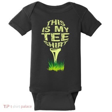 This Is My Golfer Baby Bodysuit