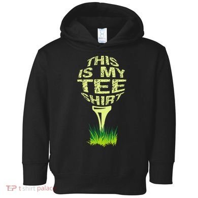 This Is My Golfer Toddler Hoodie