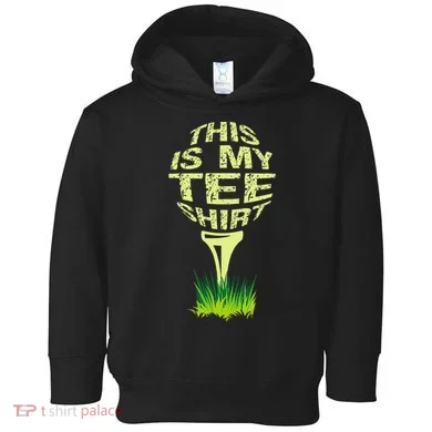 This Is My Golfer Toddler Hoodie