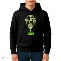 This Is My Golfer Kids Hoodie thumb 4