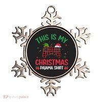 This Is My Christmas Pajama Santa Hat Gamer Video Game Xmas Gift Ornament thumb 0