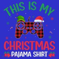 This Is My Christmas Pajama Santa Hat Gamer Video Game Xmas Gift Baby Bodysuit thumb 2