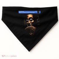 There Is Motion At Your Front Door Tung Tung Tung Sahur USA-Made Doggie Bandana thumb 0