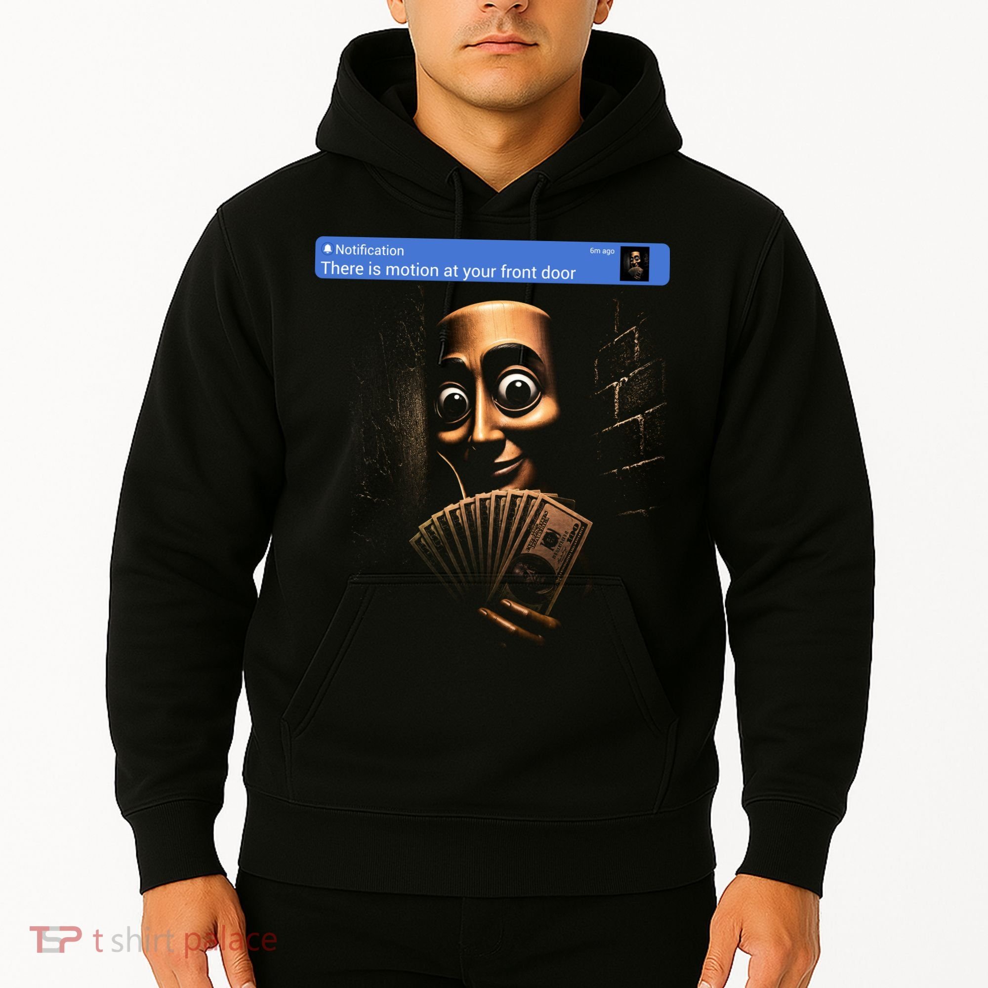 There Is Motion At Your Front Door Tung Tung Tung Sahur Hoodie