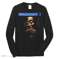 There Is Motion At Your Front Door Tung Tung Tung Sahur Long Sleeve Shirt thumb 0
