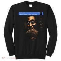 There Is Motion At Your Front Door Tung Tung Tung Sahur Sweatshirt thumb 0