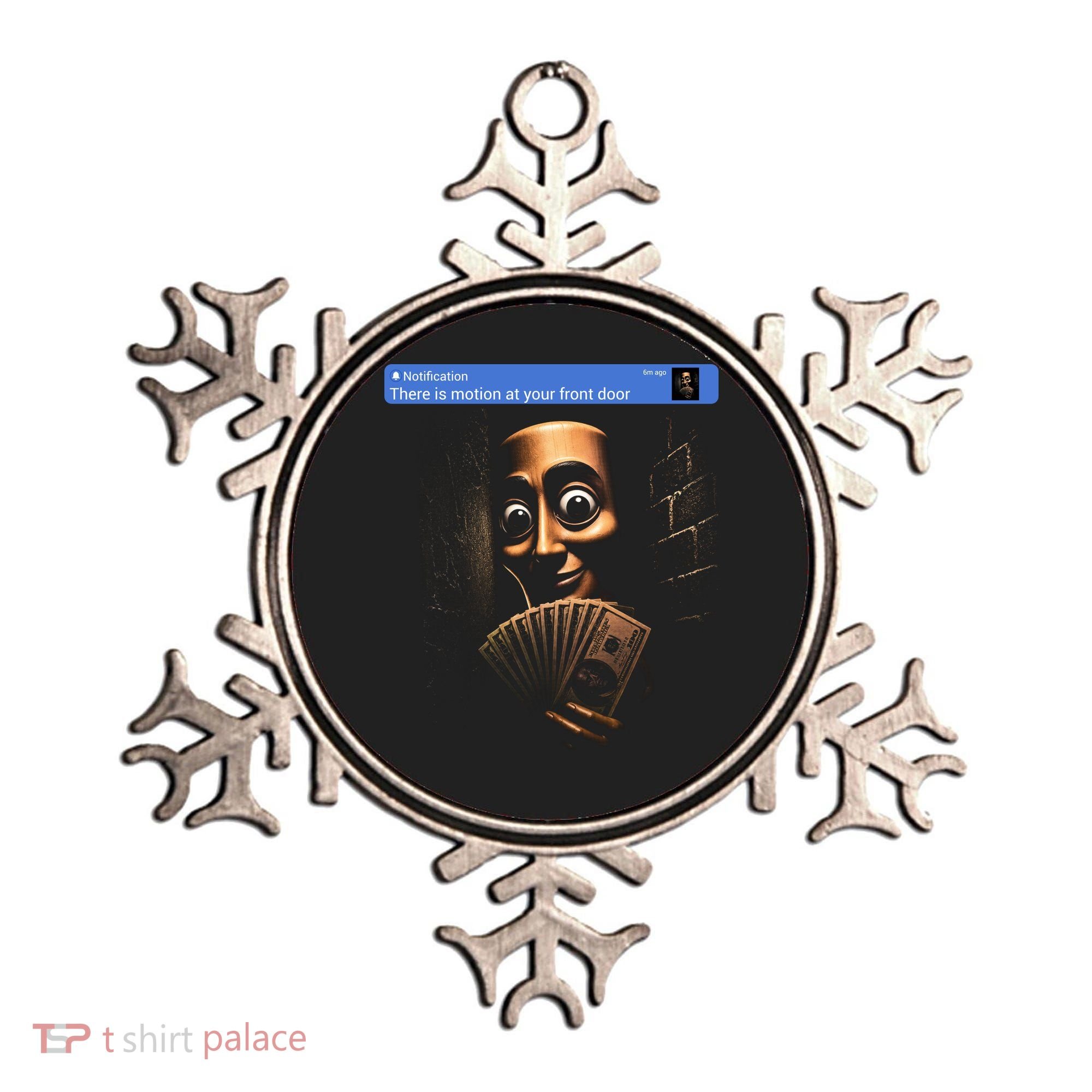 There Is Motion At Your Front Door Tung Tung Tung Sahur Ornament
