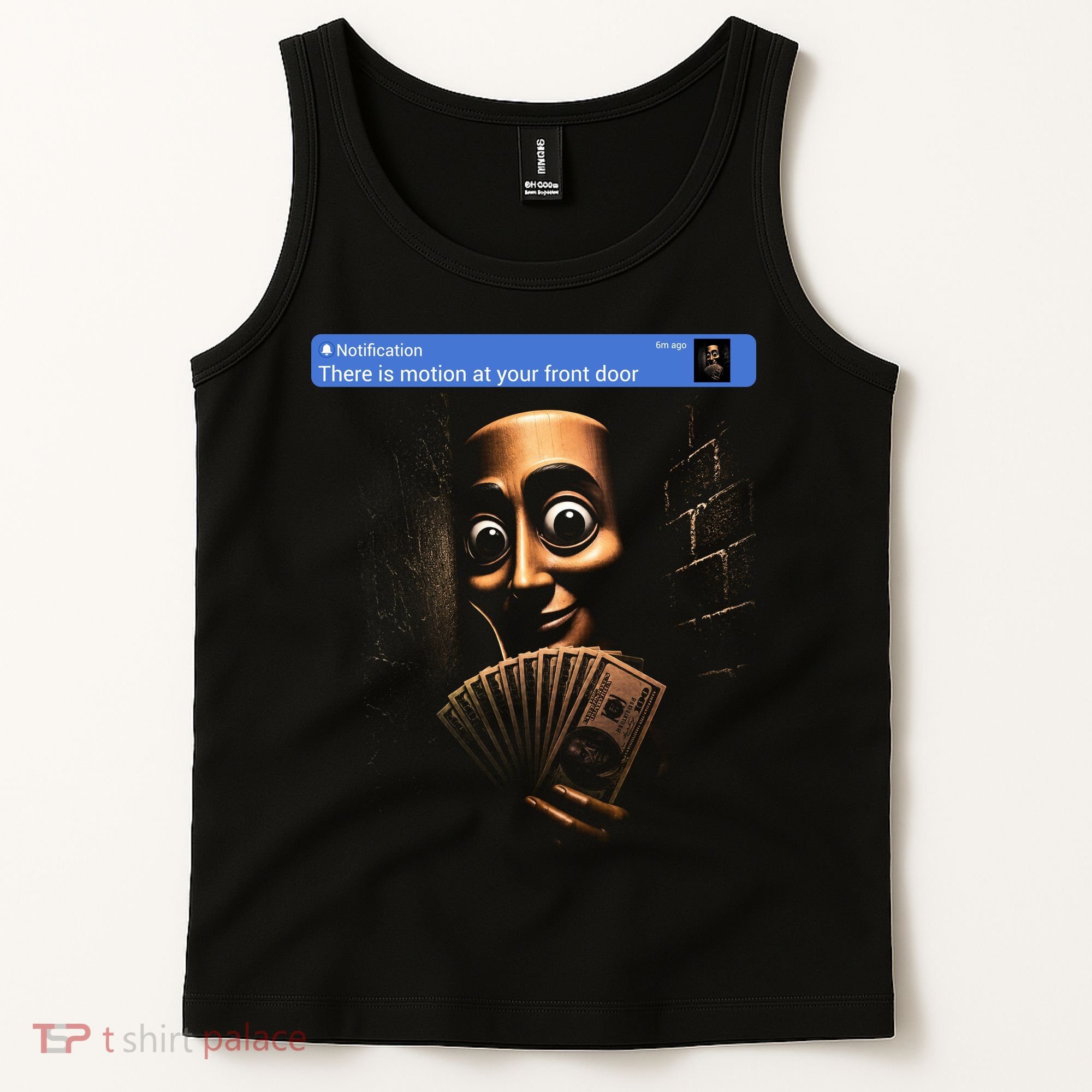 There Is Motion At Your Front Door Tung Tung Tung Sahur Tank Top