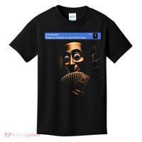 There Is Motion At Your Front Door Tung Tung Tung Sahur Kids T-Shirt thumb 0