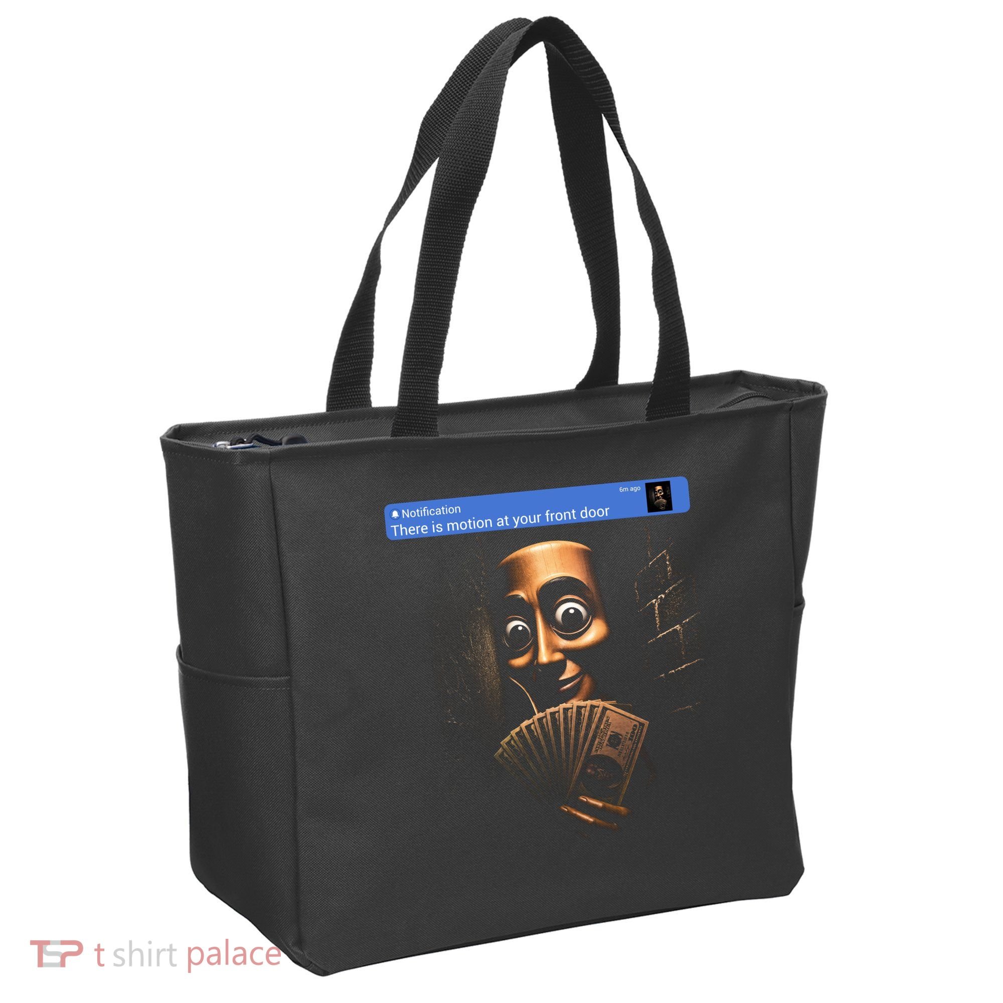 There Is Motion At Your Front Door Tung Tung Tung Sahur Tote Bag