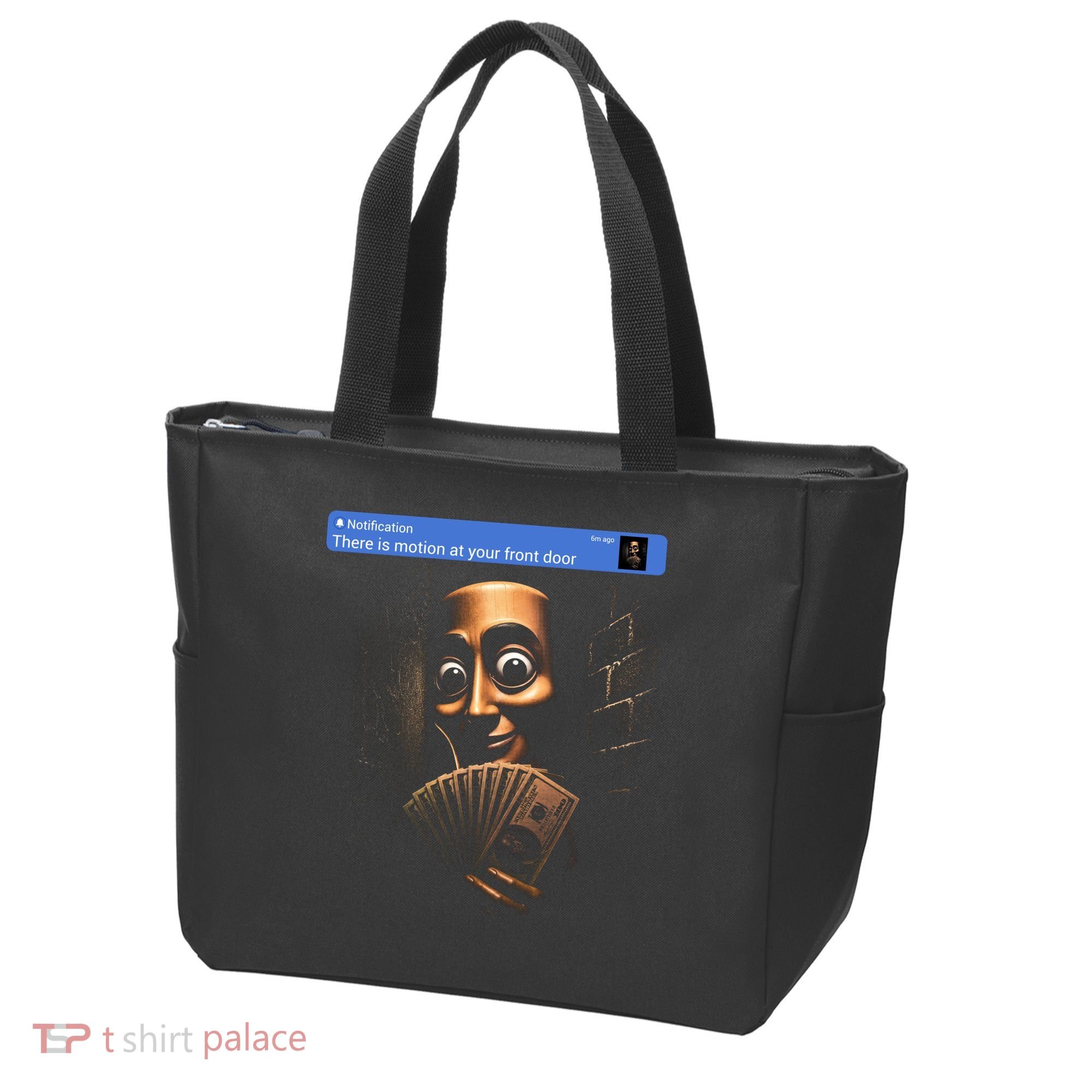 There Is Motion At Your Front Door Tung Tung Tung Sahur Tote Bag