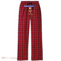 There Is Motion At Your Front Door Tung Tung Tung Sahur Women's Flannel Plaid Pajama Pants thumb 0