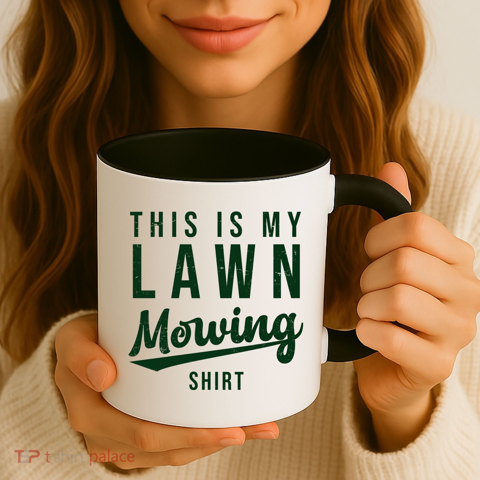 This Is My Lawn Mowing Shirt Coffee Mug