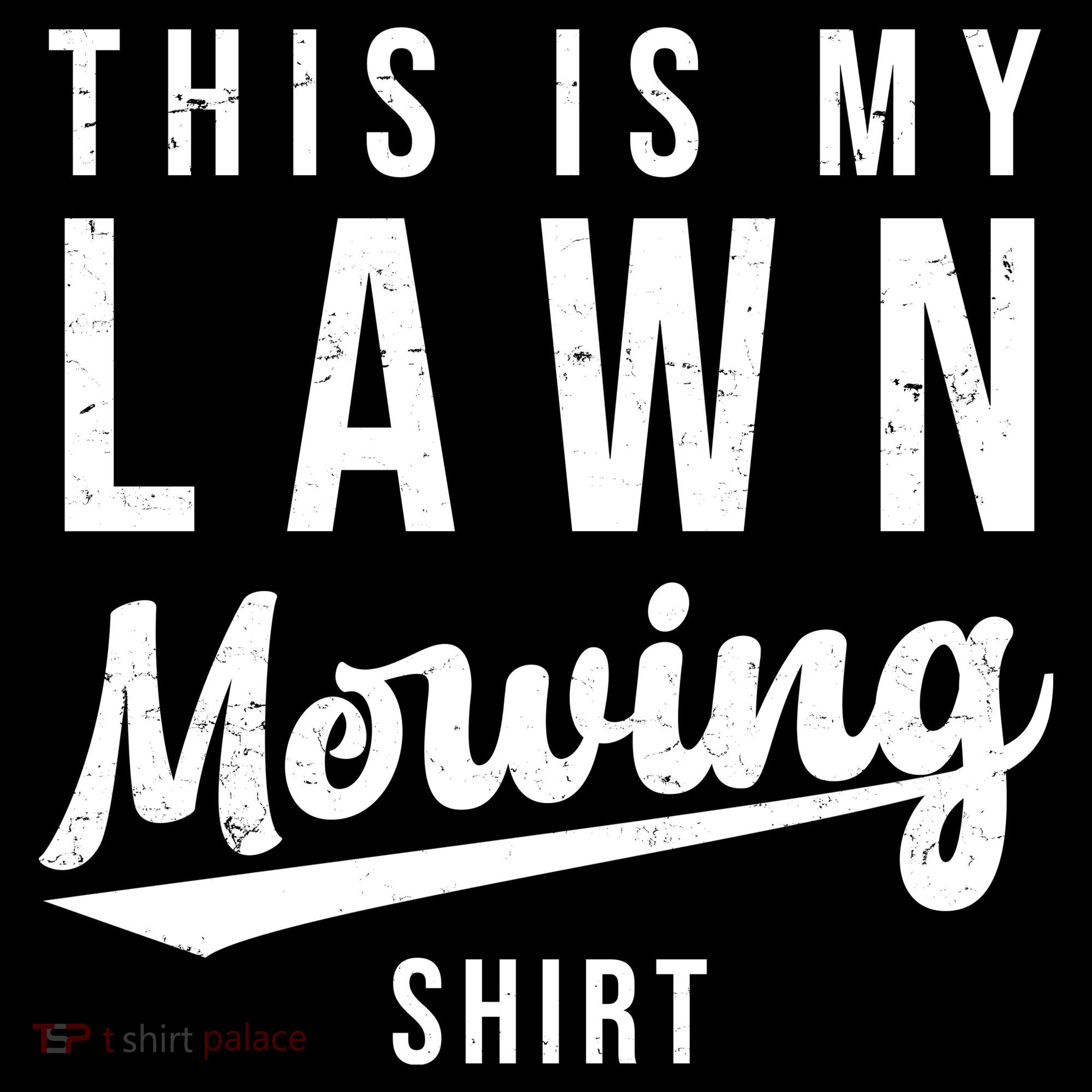 This Is My Lawn Mowing Shirt Coaster