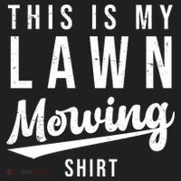 This Is My Lawn Mowing Shirt Hat thumb 2
