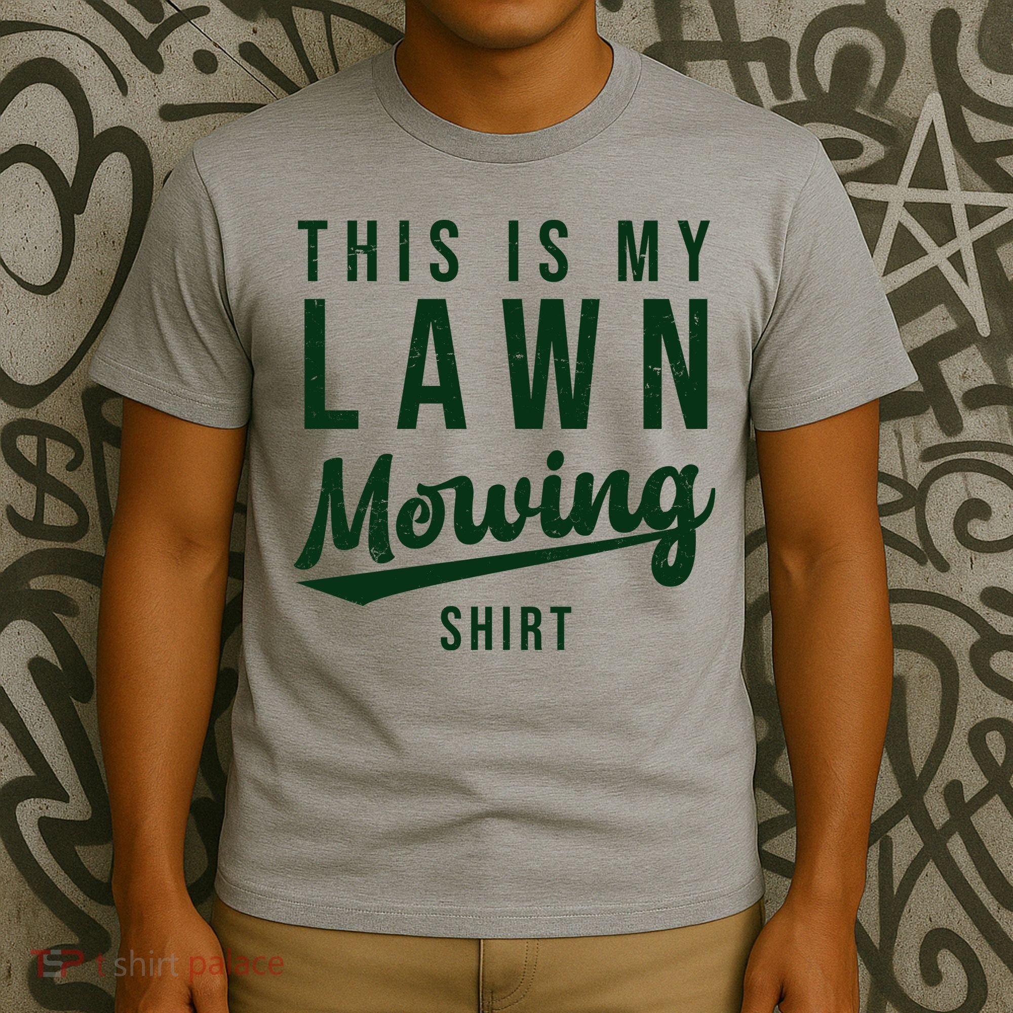 This Is My Lawn Mowing Shirt T-Shirt