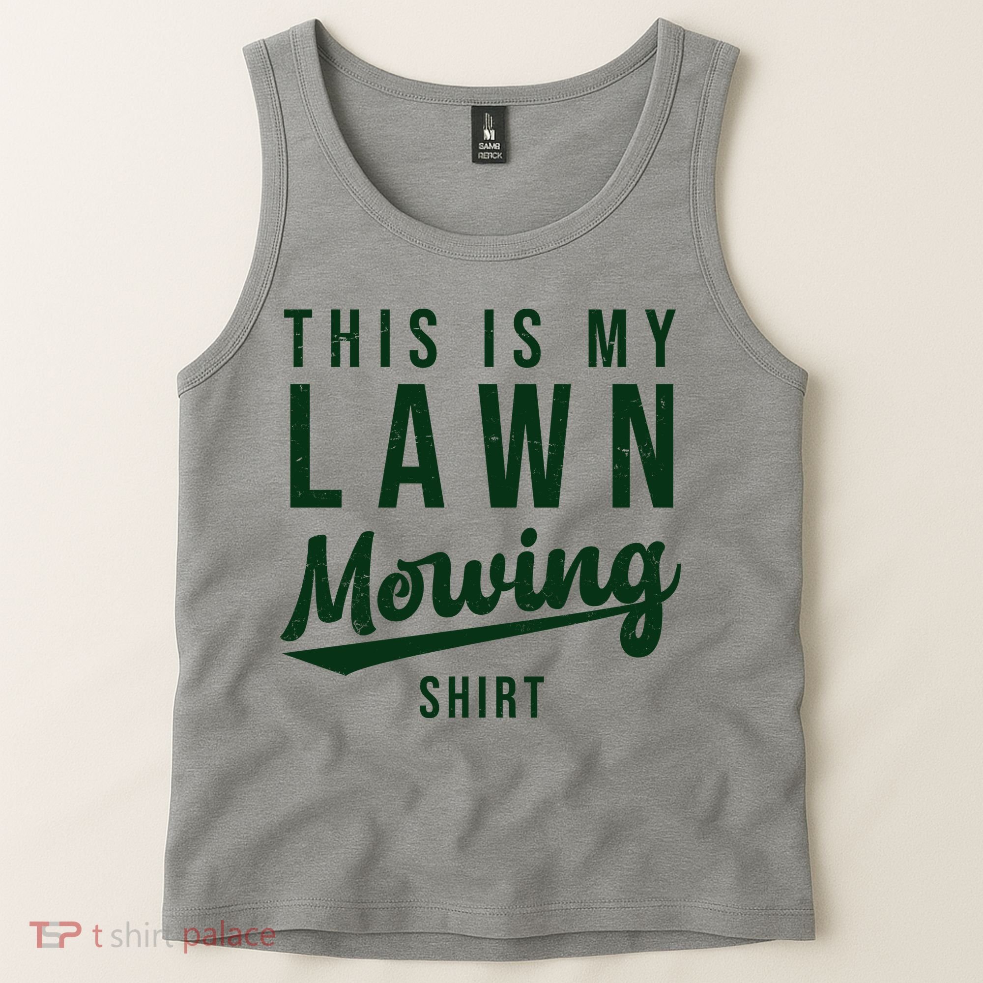 This Is My Lawn Mowing Shirt Tank Top